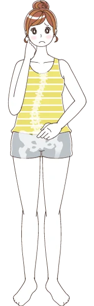 歪んだ骨盤